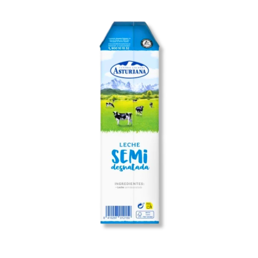 Asturiana Leche Semi Desnatada (1 L)