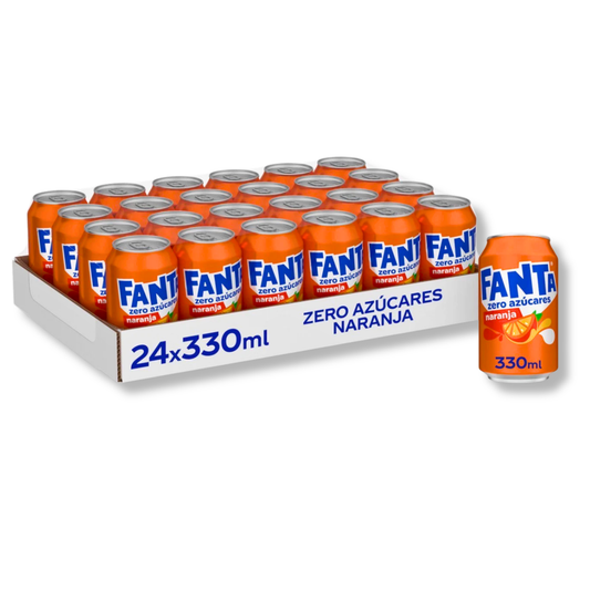 Fanta Orange zero 24 x 0,33l