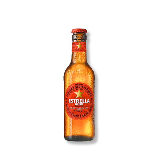 Estrella Damm 0,2l (Glasflasche)